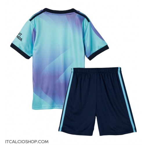 Arsenal Terza Maglia Bambino 2024-25 Manica Corta (+ Pantaloni corti)